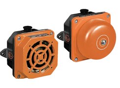 Sirens and bells (ATEX). Palazzoli