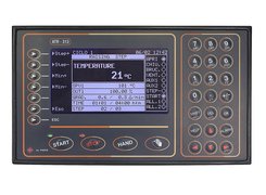 LCD graphic terminal / Process controller 20 cycles / 30 steps. PIXSYS