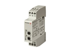 Carlo Gavazzi multi-voltage Delay on Release mini-DIN timers. Time range: 0.1 s - 100 h
