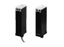 DC rectangular photocells (25 x 107.5 x45 mm) for long range and diffuse background suppressor function