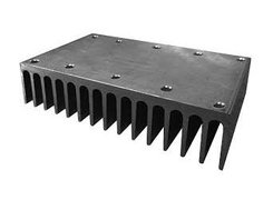 Thru wall mount heatsinks