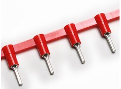 Halogen free insulated pin terminals in roll. Cembre