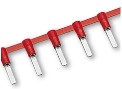 Halogen free insulated blade terminals in roll. Cembre