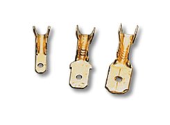 Male disconnect terminals without insulation. Cembre