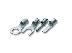 Uninsulated terminals with unbrazed seam. Cembre